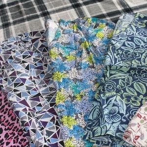 Womens size medium scrub tops